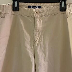 Chaps Tan Crop Pants